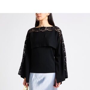 New authentic Valentino Garavani lace sweater